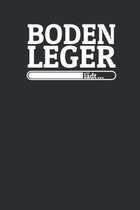 Bodenleger l�dt: Notizen - gepunktet, liniertes Notizbuch - f�r Notizen, Erinnerungen, Daten - Notizbuch f�r Bodenleger in Ausbildung