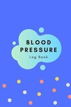 Blood Pressure Log Book: The prefect blue polka dot abstract art notebook to track your pressure, pulse and notes.