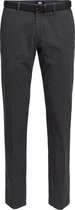 WE Fashion Heren slim fit chino met geruit dessin - Maat W32 X L32