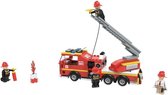 Brandweerwagen Bouwset - 270 Bouwstenen - 4 Minifiguren - Blokjes bouwen