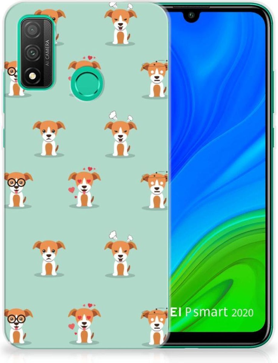 Huawei P Smart 2020 TPU Hoesje Pups