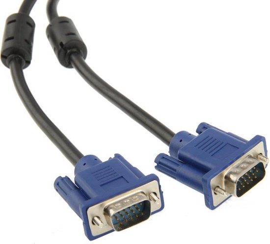 Câble VGA 15 broches mâle à VGA 15 broches mâle de haute qualité pour  moniteur LCD /... | bol.com
