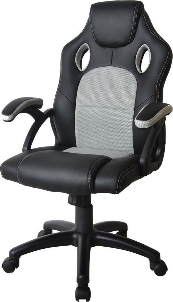 Gamestoel Wouter junior bureaustoel - racing gaming stijl - afbeelding 2