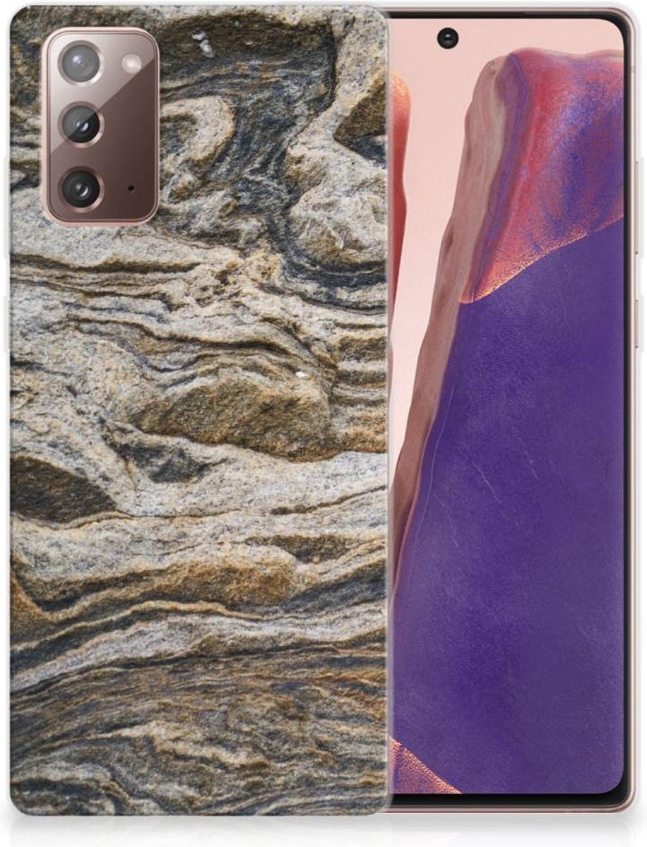 Samsung Note 20 TPU Siliconen Hoesje Steen
