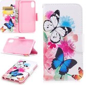 iPhone SE 2020 / iPhone7 / iPhone 8  Bookcase hoesje - Vlinder