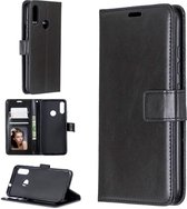 Motorola Moto E6 Plus / E6s hoesje book case zwart