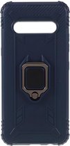 LG V60 ThinQ Kickstand Back Cover Blauw