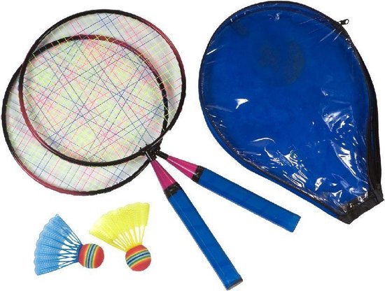 Mini badmintonset voor kinderen - voordelige badminton set speelgoed