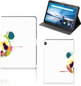 Standcase Hoesje Lenovo Tablet M10 Tablet Hoes met Standaard Super als Sinterklaas Cadeautje Panda Color