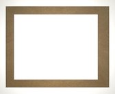 Homedecoration Misano – Fotolijst – Fotomaat – 45 x 55 cm  – Wit hoogglans