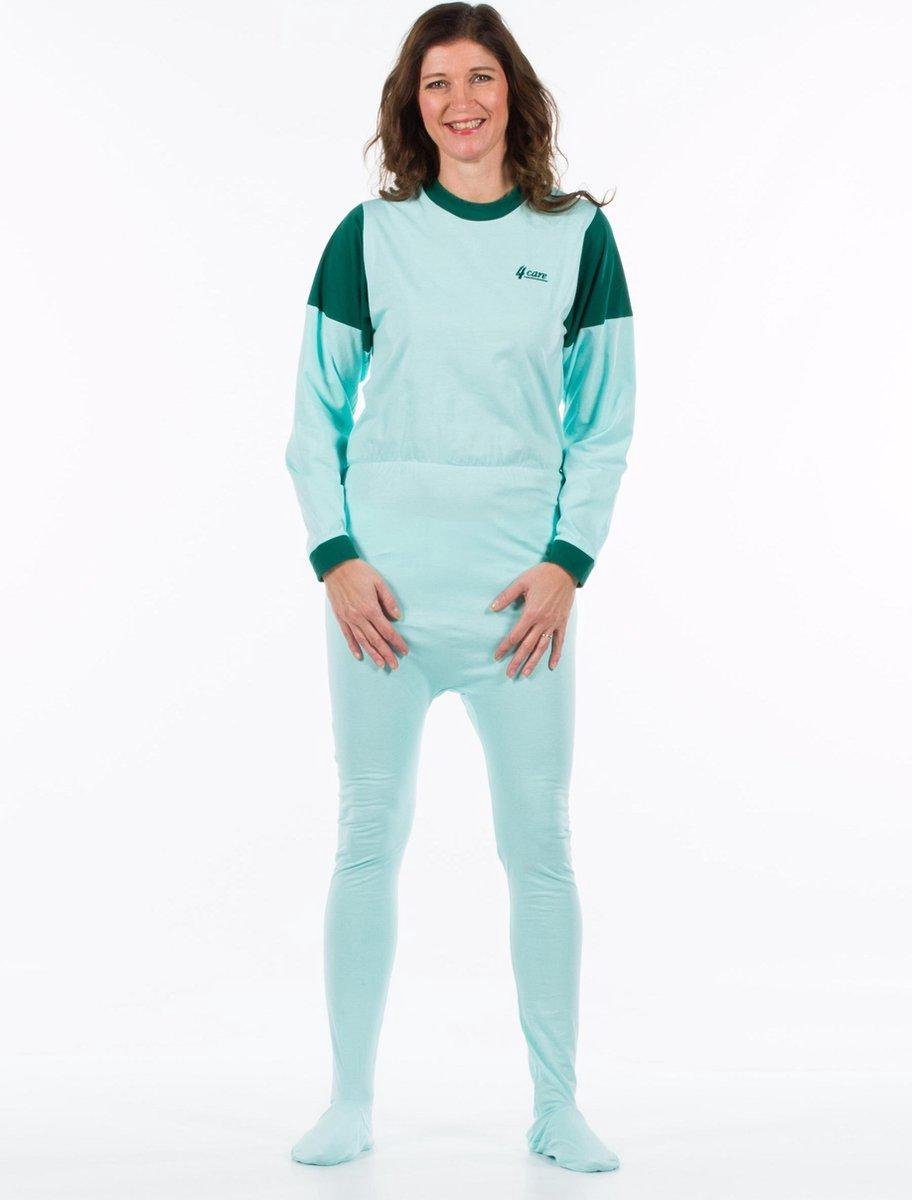Goedkoopste Jersey hansop met voet | Rugritssluiting | Plukpak | Lichtgroen | L