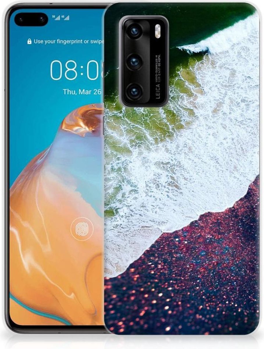 Huawei P40 TPU Hoesje Sea in Space