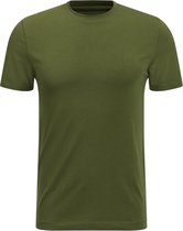 WE Fashion Heren T-shirt van biologisch katoen - Maat L