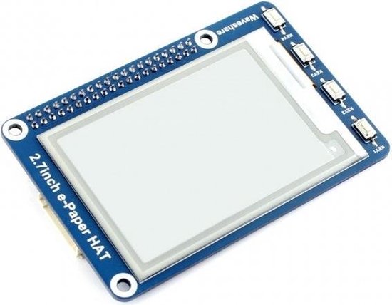 Waveshare 7.8inch E-Ink Display HAT Compatible With Raspberry Pi4B/3B /3B/2B/B /A /Zero/Zero W