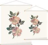 Roos (Rose) - Foto op Textielposter - 60 x 80 cm