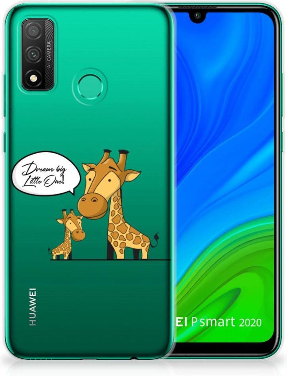 Huawei P Smart 2020 Telefoonhoesje met Naam Giraffe