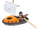 Plan Toys houten badspeelgoed Pirate boat