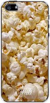 iPhone SE (2016) Hoesje Transparant TPU Case - Popcorn #ffffff