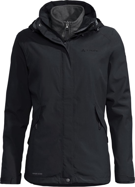 VAUDE Rosemoor 3in1 Jacket Outdoorjas Dames - Maat 38