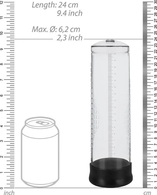 Pompe automatique rechargeable Extreme Power - Transparent