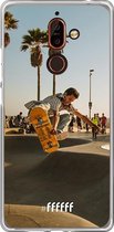 Nokia 7 Plus Hoesje Transparant TPU Case - Let's Skate #ffffff