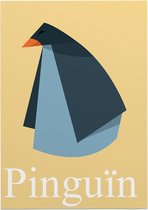 Poster Kleine pinguïn (Posterpapier) - 29.7 x 42 cm (A3)