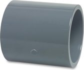 Mega Sok PVC-U 40 mm lijmmof 16bar grijs