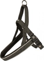 Duvo+ East harnas nylon Zwart 50-65cm/20mm6,91
