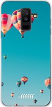 Samsung Galaxy A6 Plus (2018) Hoesje Transparant TPU Case - Air Balloons #ffffff