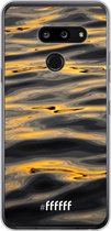 LG G8 ThinQ Hoesje Transparant TPU Case - Water Waves #ffffff