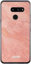 LG G8 ThinQ Hoesje Transparant TPU Case - Sandy Pink #ffffff