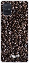 Samsung Galaxy A71 Hoesje Transparant TPU Case - Dark Roast #ffffff