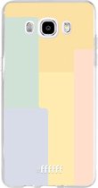 Samsung Galaxy J5 (2016) Hoesje Transparant TPU Case - Springtime Palette #ffffff