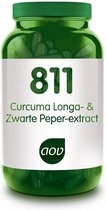 AOV 811 Curcuma longa & Zwarte Peper Extract Voedingssupplementen - 60 vegacaps