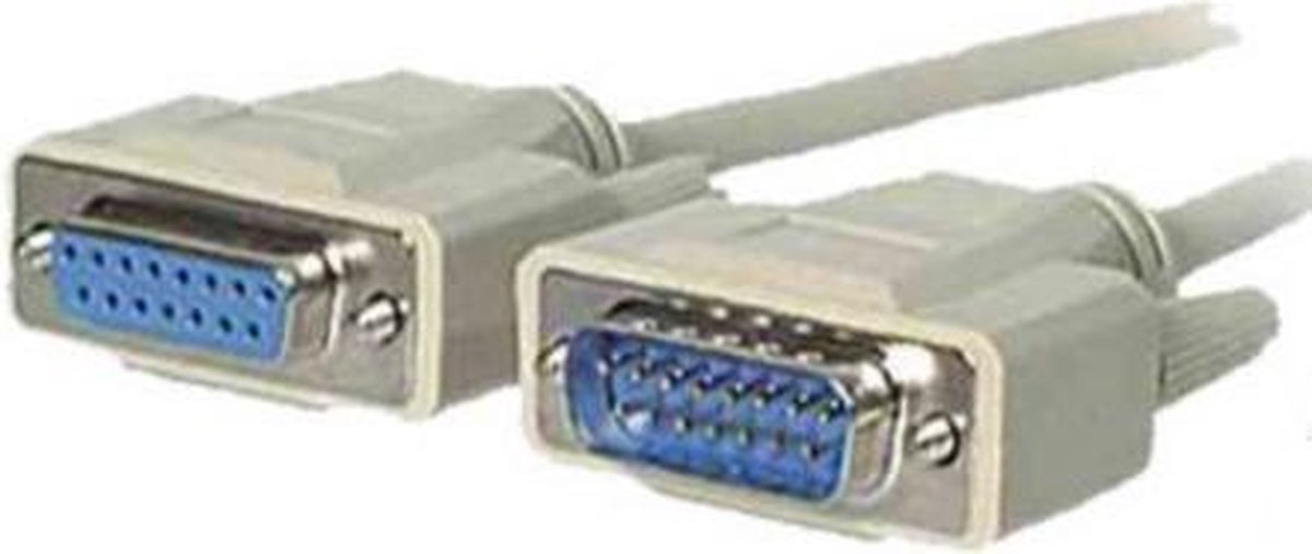 shiverpeaks BS78047-2, Grijs, 1,8 m, SUB-D, SUB-D, Mannelijk, Vrouwelijk