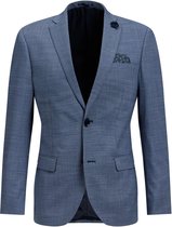 WE Fashion Heren regular fit blazer, Jackson - Maat M (48)