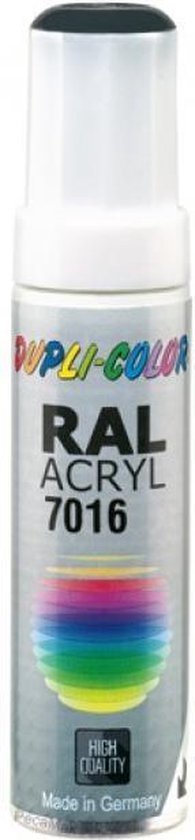 Dupli-Color acryl lakstift RAL 7016 glanzend - 12 ml.
