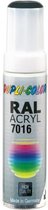 Afbeelding van Dupli-Color acryl lakstift RAL 7016 glanzend - 12 ml.