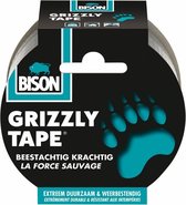 Bison Grizzly ruban argent rouleau 25 mtr