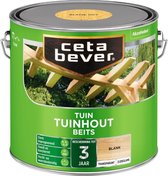 CetaBever Tuinhout Beits - Zijdeglans - Blank - 2,5 liter