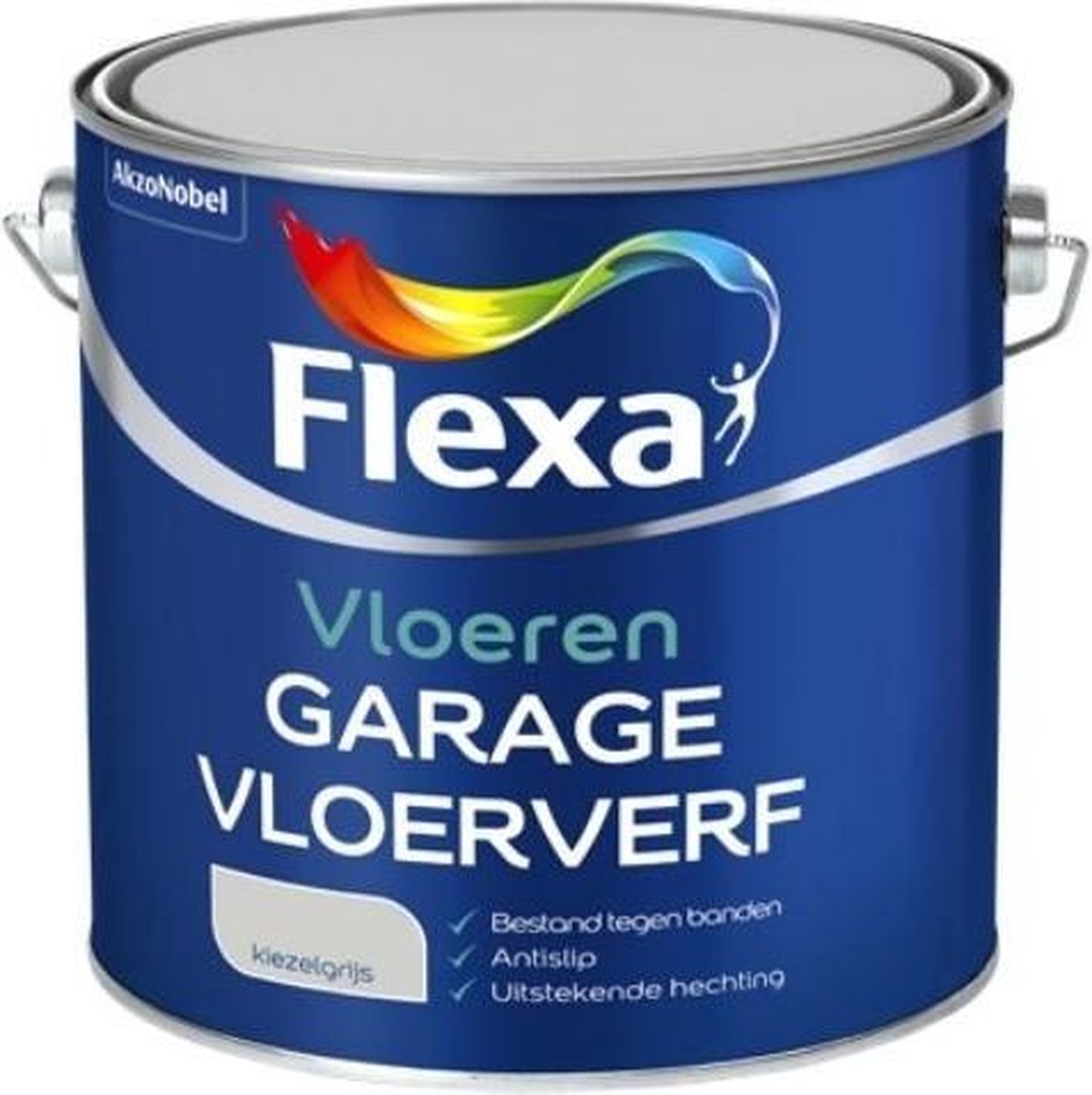 Flexa Garagevloerverf - Kiezelgrijs Wb - 2.5 L