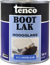 Tenco bootlak lingeblauw 913 - 750 ml.