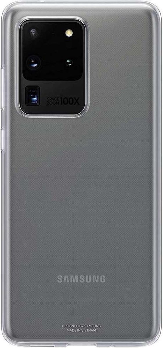 Origineel Samsung Hoesje Galaxy S20 Ultra Clear Cover - Doorzichtig/Transparant