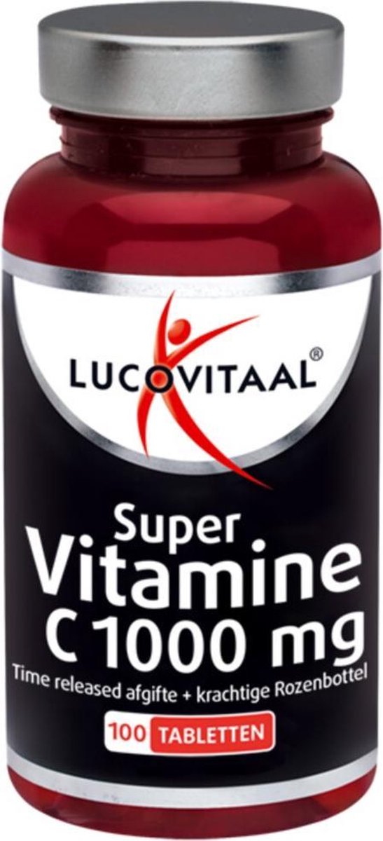 Lucovitaal Super Vitamine C 1000mg Time Released Voedingssupplement - 100 tabletten