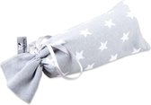 Accessoire couche-culotte pour bébé uniquement pour bébé - Bouillotte pour bébé uniquement - Étoile gris clair / blanc