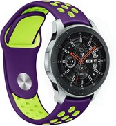 Samsung Galaxy Watch sport band - paars/geel - 41mm / 42mm