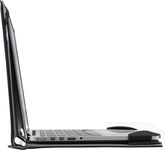 Broonel Profile Series - Zwarte luxe laptoptas - laptophoes voor de Acer Chromebook Spin 311 R721T - Broonel