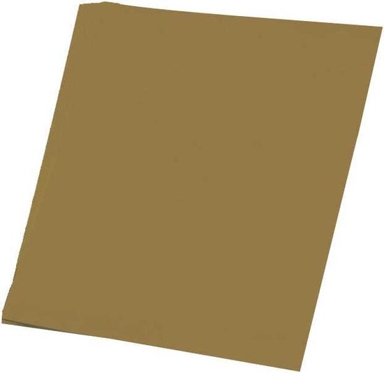 Gouden karton vel 50 x 70 cm | bol.com