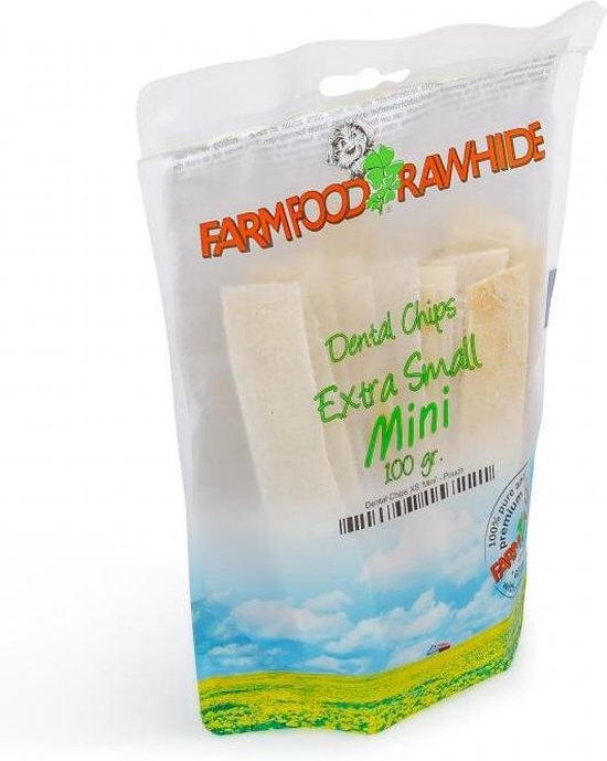 Farm Food Dental Chips Mini Rund Hondensnacks 100 g