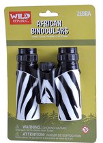 Jumelles Wild Republic Zebra Junior 12 Cm Blanc / noir
